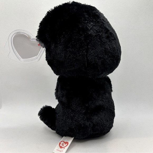 Ty Beanie Boos Collection HTF Halloween Theme Grimm the Ghost Ghoul Plush - Picture 4 of 6